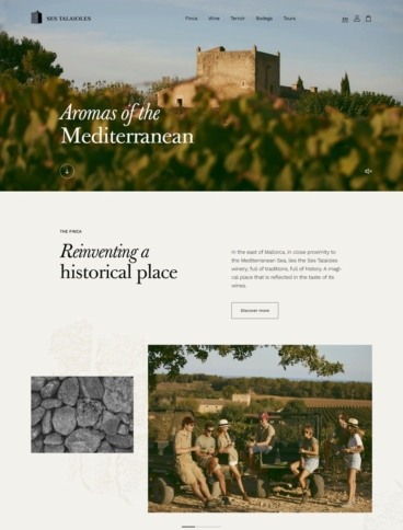 eCommerce website: Ses Talaioles