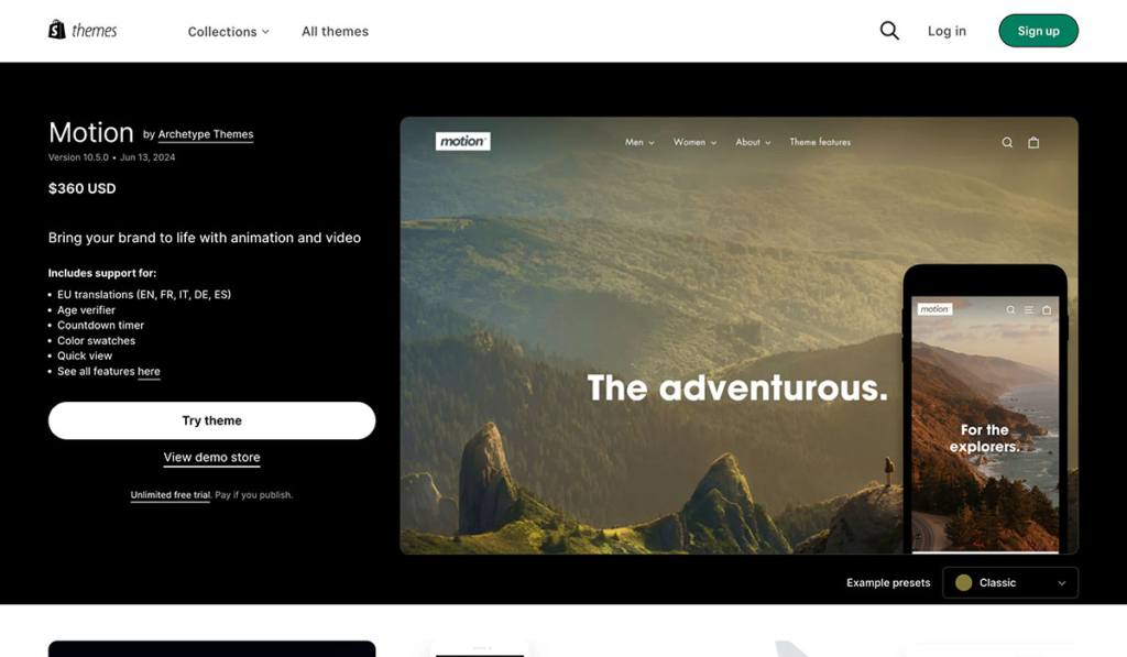 Shopify Motion Theme Review Sleek Stylish And Attention Grabbing Shopify Motion Theme Review Sleek Stylish And Attention Grabbing