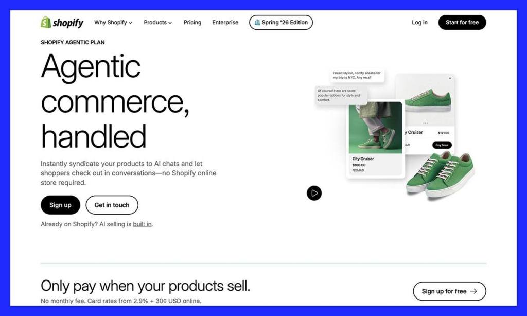 shopify agentic