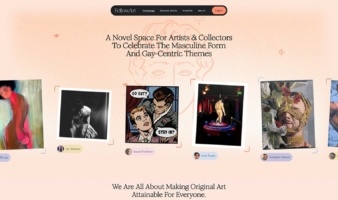 eCommerce website: FellowArt