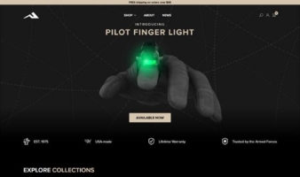 eCommerce website: ​Princeton Tec