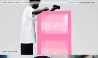 eCommerce website: ​Somewhere Good Studio
