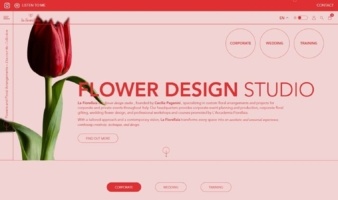 eCommerce website: ​La Fiorellaia