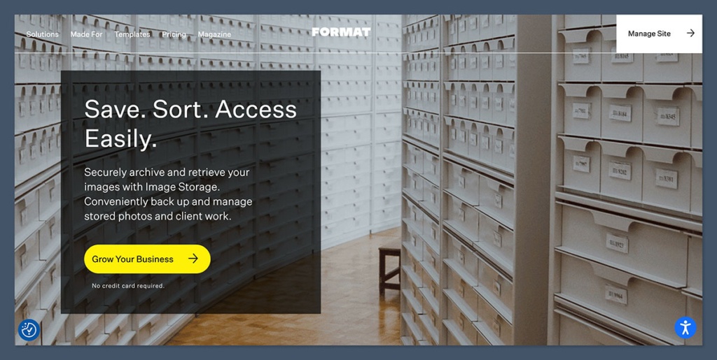 Format Storage