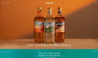 eCommerce website: JAJA Tequila