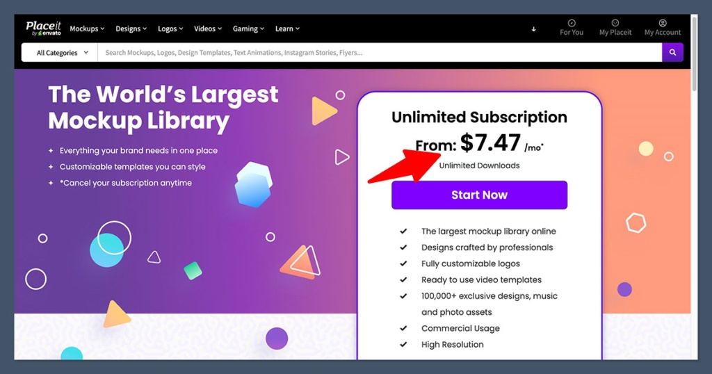 Placeit Pricing