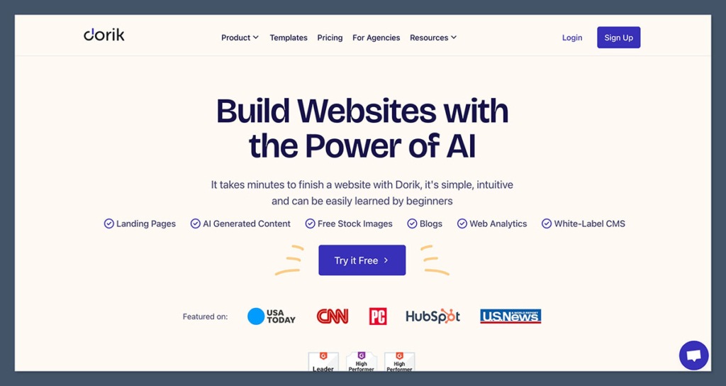 Dorik Homepage