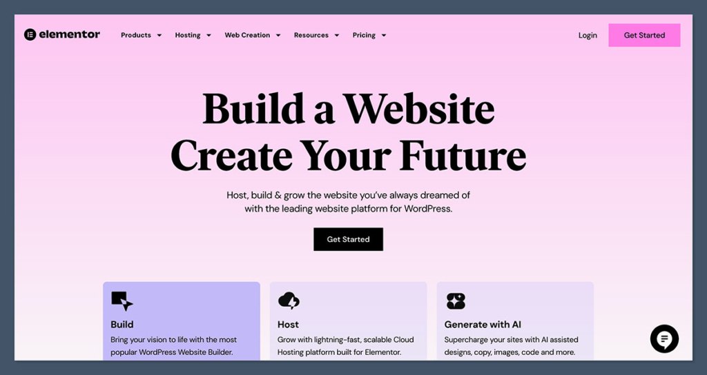 Elementor Homepage