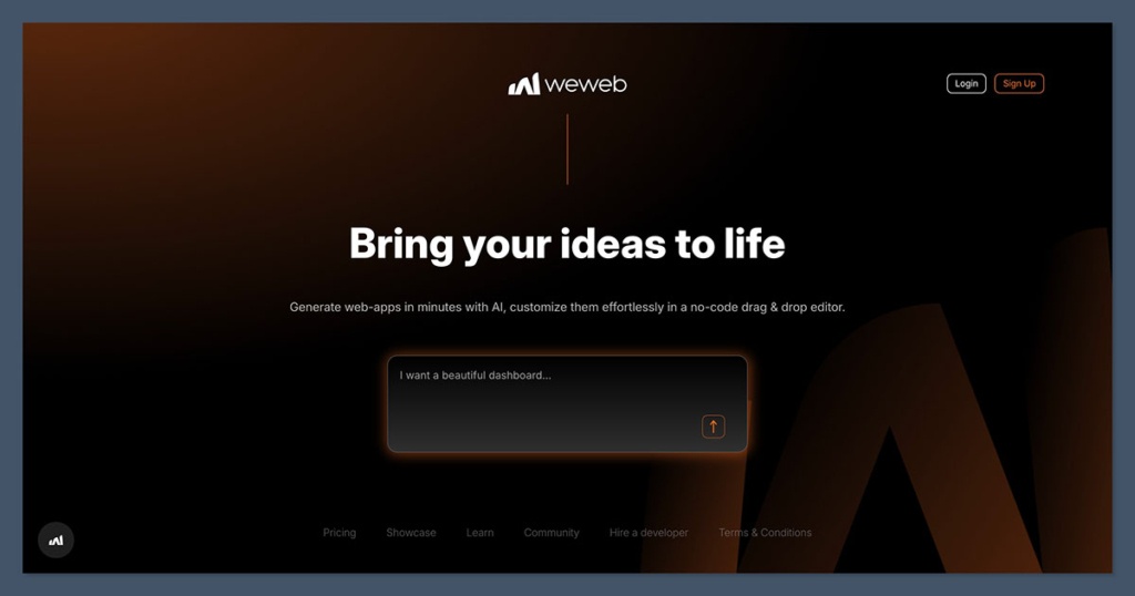 WeWeb Homepage