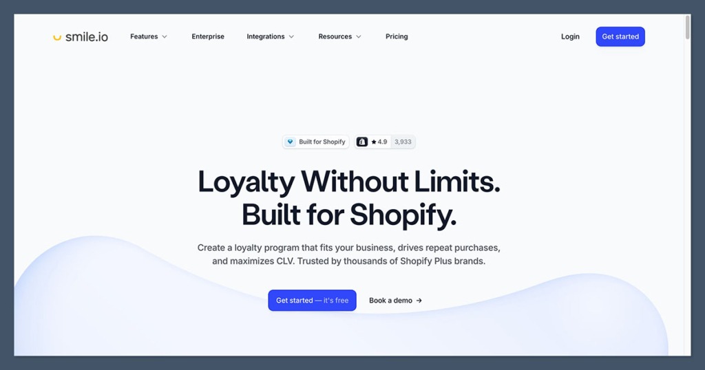 Smile Homepage
