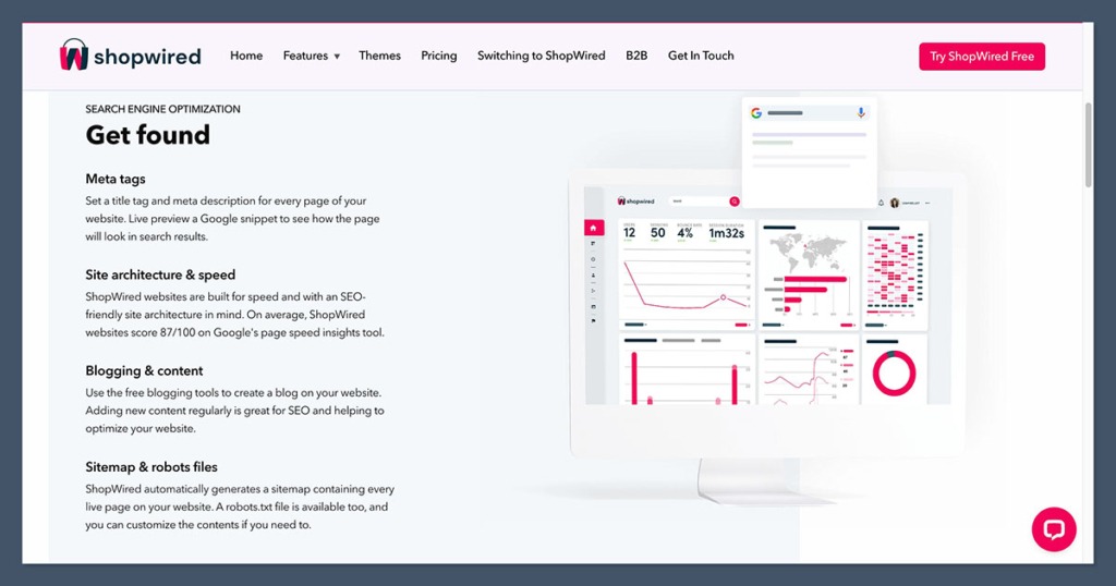 Shopwired SEO