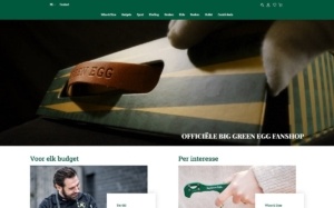 Big Green Egg’s fan-shop — built on Adobe Commerce