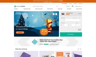 eCommerce website: Square Signs