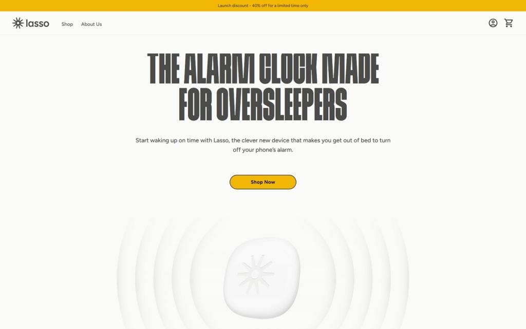 Lasso Alarm Clock featured