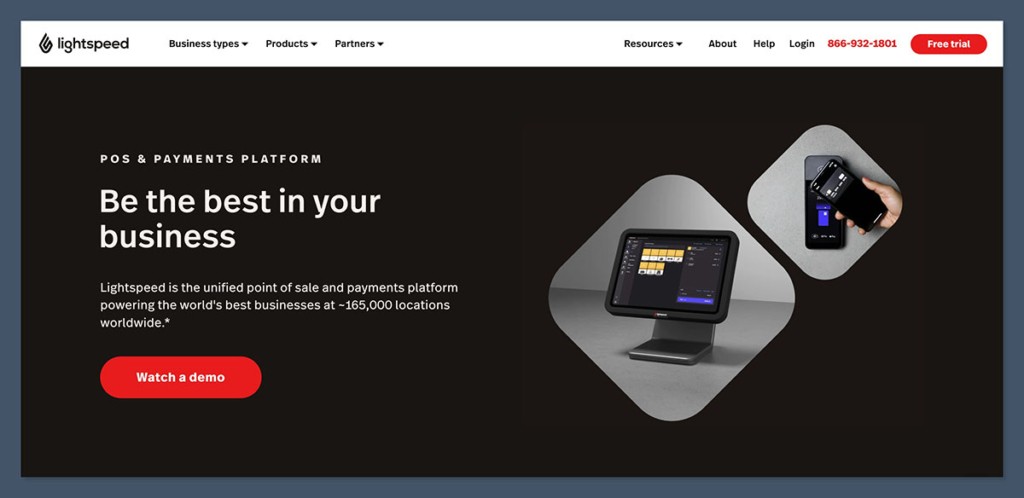 Lightspeed Homepage