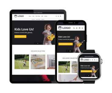 Pre-made eCommerce store: Baby & Kids Store