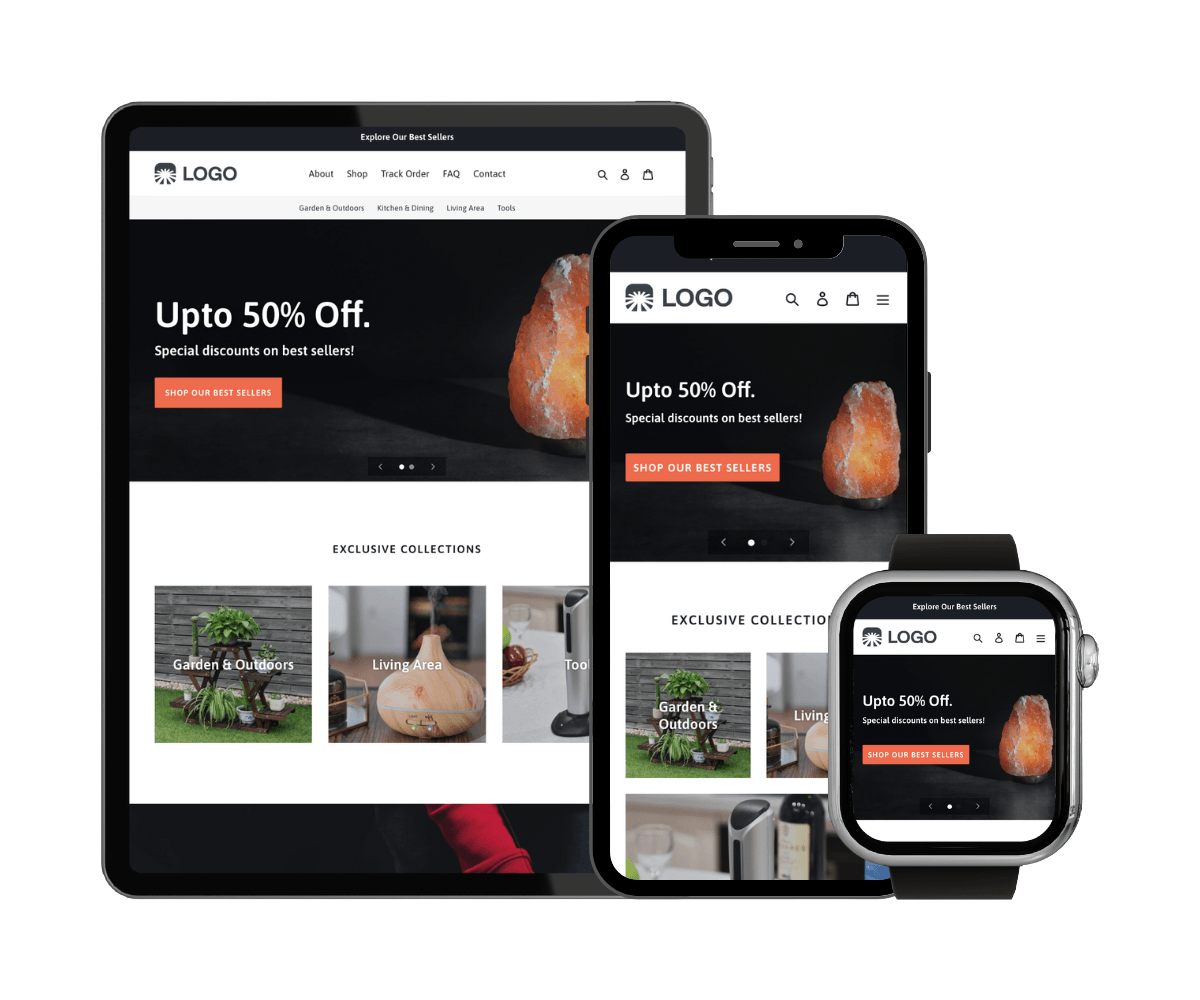 eCommerce pre-made store: Home & Living Store