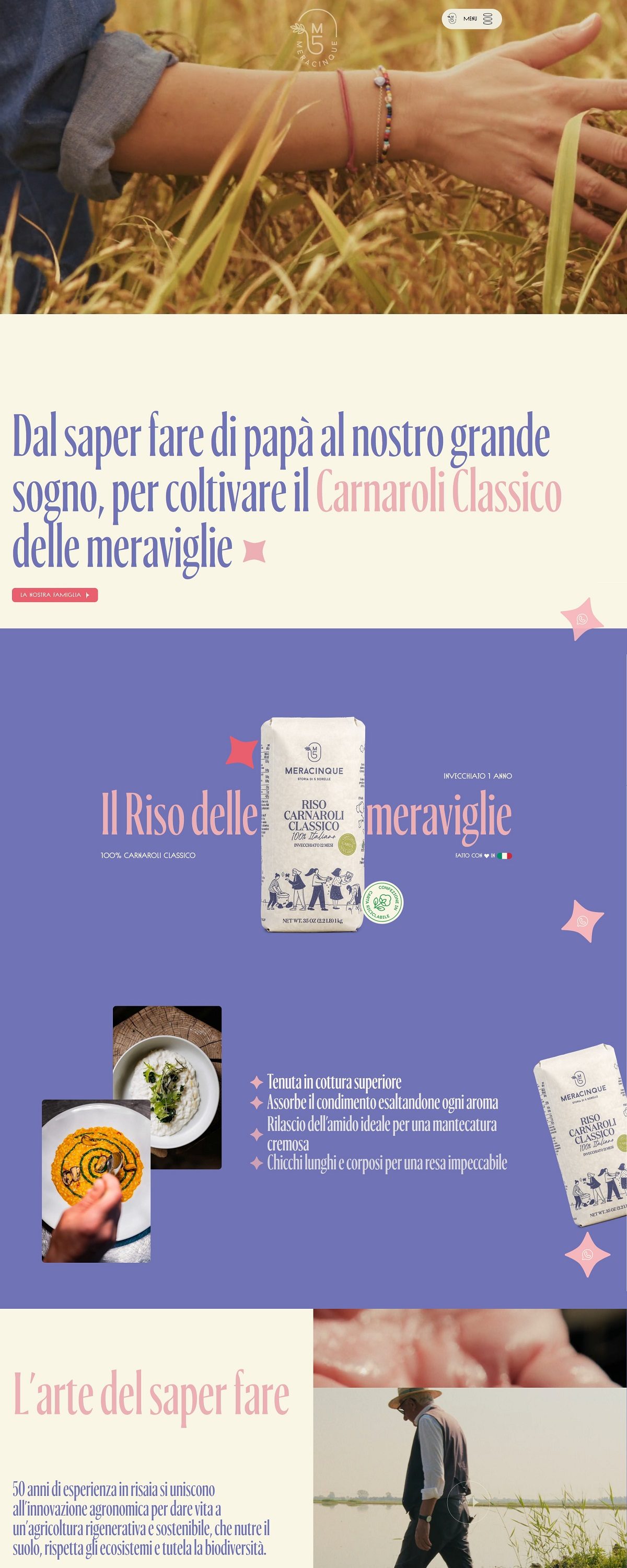 eCommerce website: Meracinque