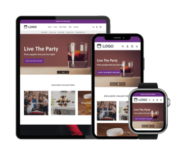 Pre-made eCommerce store: Party Supplies Store