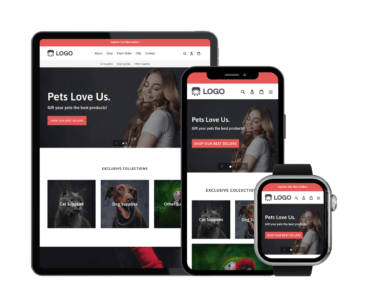 Pre-made eCommerce store: Pet Supplies Store