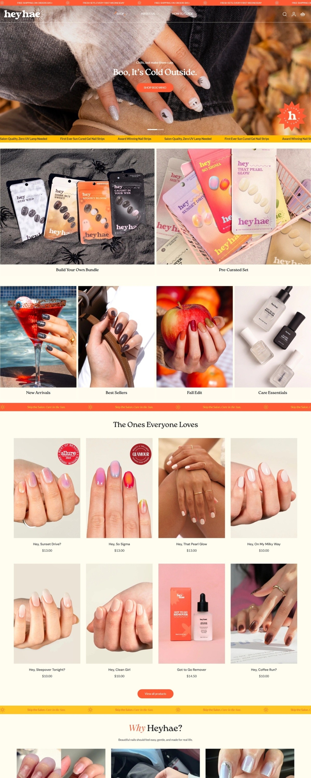 eCommerce website: Heyhae