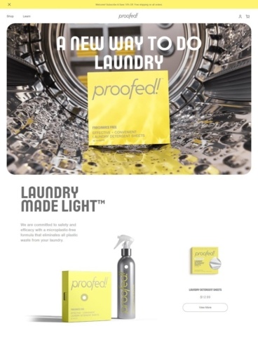 eCommerce website: LiveProofed