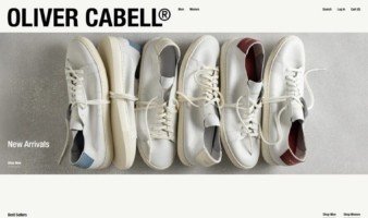 eCommerce website: Oliver Cabell