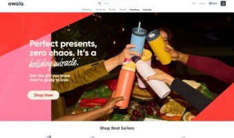 eCommerce website: Owala Life