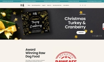 eCommerce website: Paleo Ridge