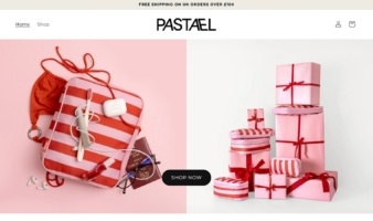 eCommerce website: Pastael