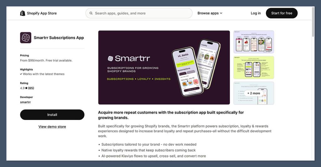 Smartrr-Subscriptions-App
