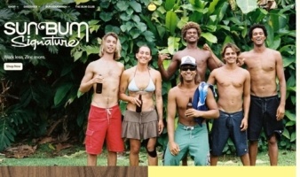 eCommerce website: Sun Bum