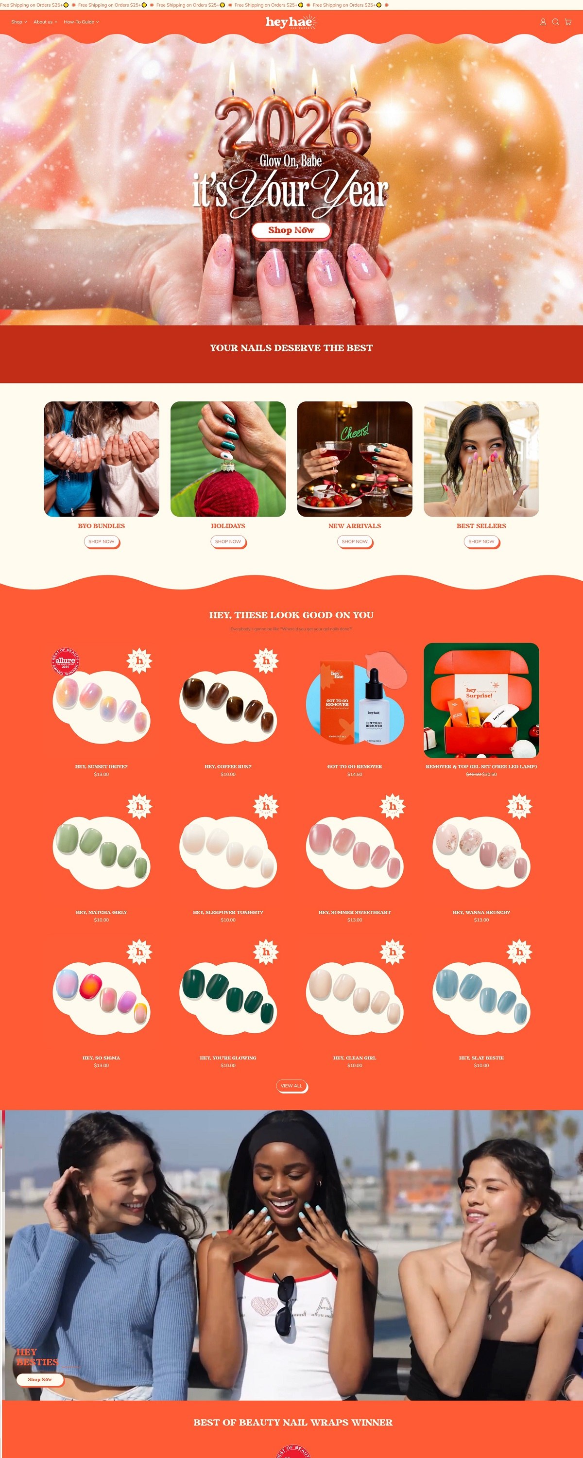 eCommerce website: Heyhae