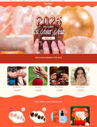 eCommerce website: Heyhae