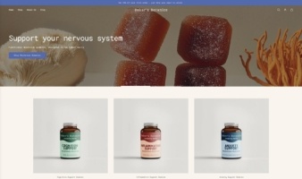 eCommerce website: Baker’s Botanics