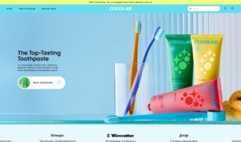 eCommerce website: Cocolab