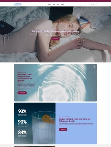 eCommerce website: Everyday Alchemist