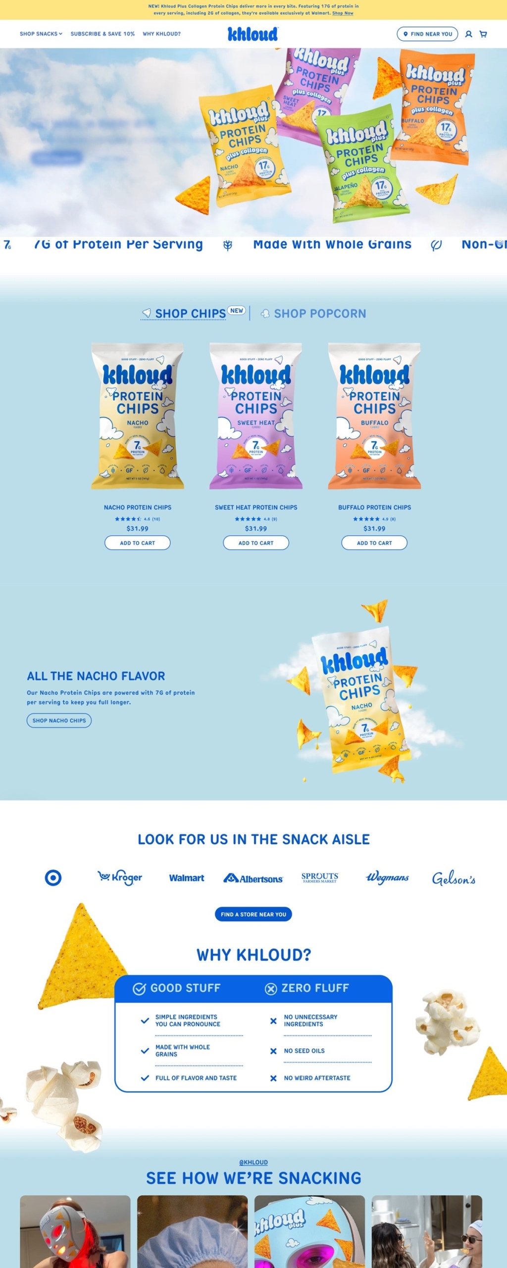 eCommerce website: Khloud