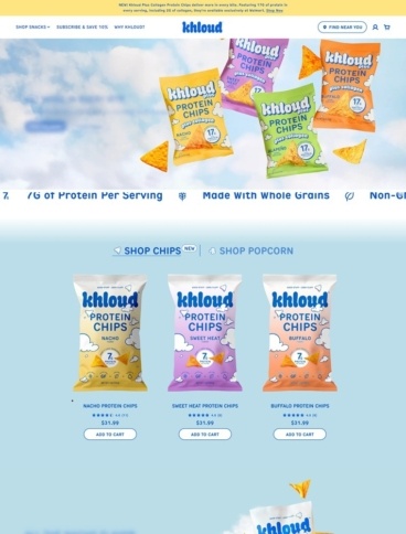 eCommerce website: Khloud