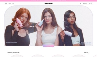 eCommerce website: Vollie