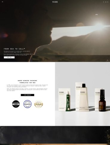 eCommerce website: YCODE