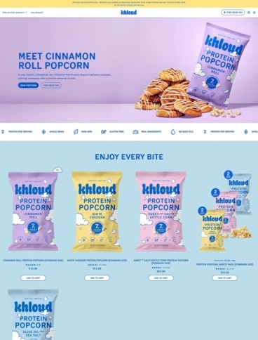 eCommerce website: Khloud