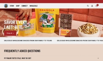 eCommerce website: Babo’s Kitchen