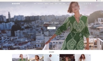 eCommerce website: Boden