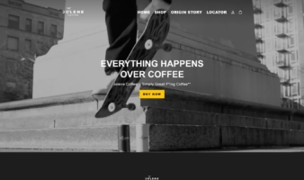 eCommerce website: Jolene Coffee