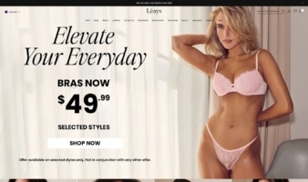 eCommerce website: Léays