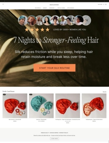 eCommerce website: Lina Lennox