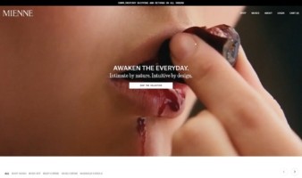 eCommerce website: Mienne