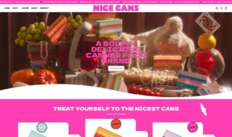 eCommerce website: Nice Cans