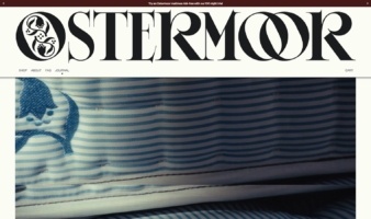 eCommerce website: Ostermoor